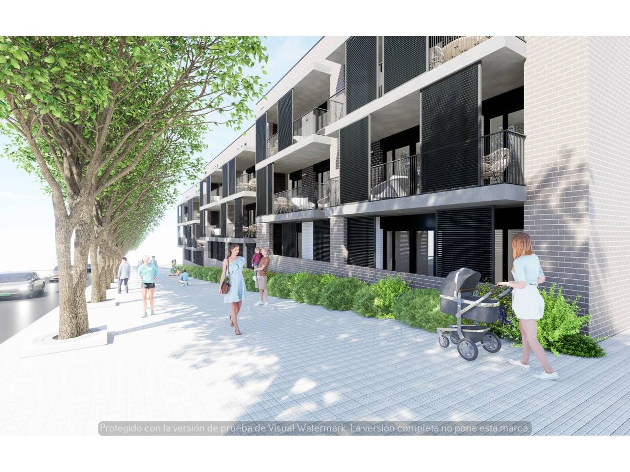 Exterior view of Flat for sale in Sant Feliu de Codines  with Heating, Terrace and Balcony