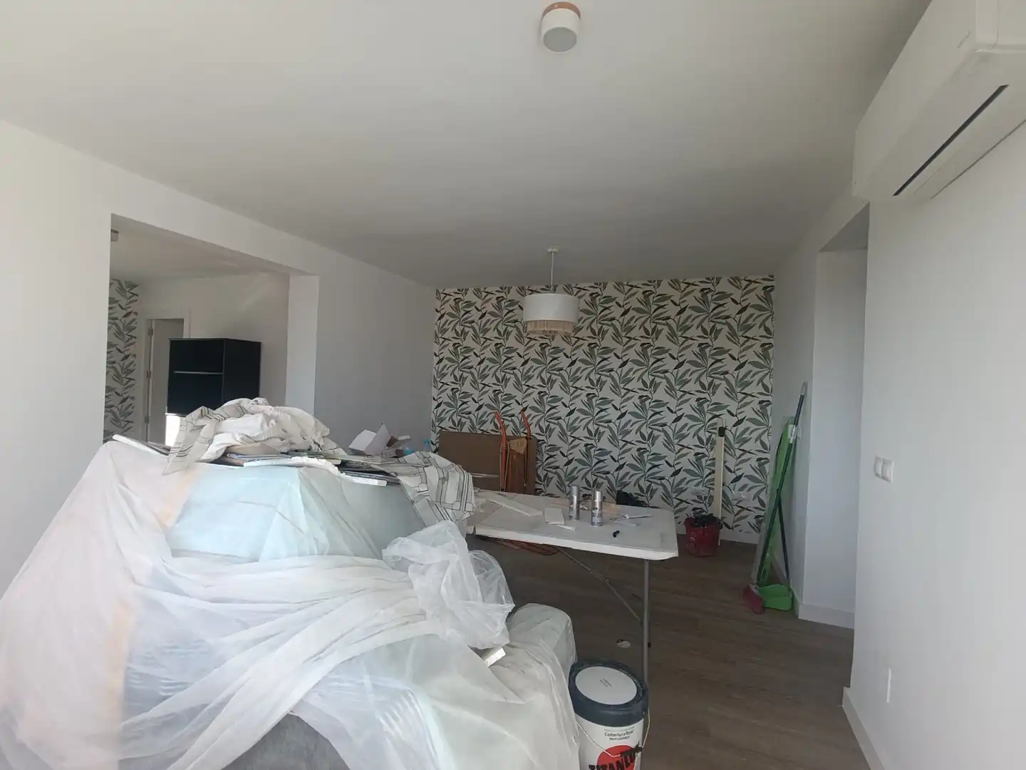 Living room of Flat for rent in Málaga  with Air Conditioner