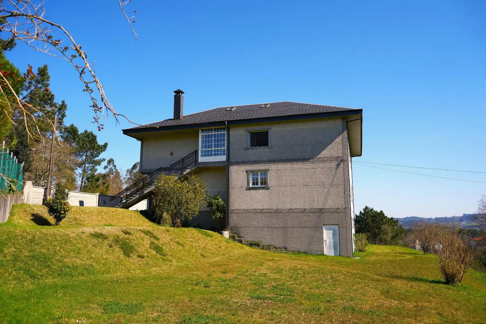 Vista exterior de Casa o chalet en venta en A Estrada 