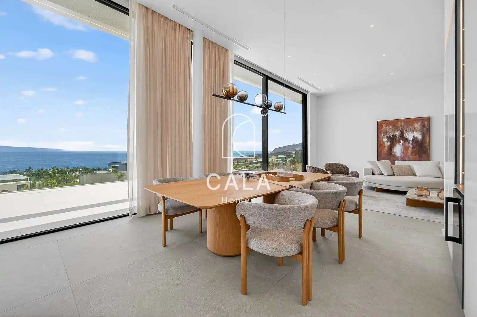 Dining room of Houses for sale in Guía de Isora  with Air Conditioner, Heating and Terrace