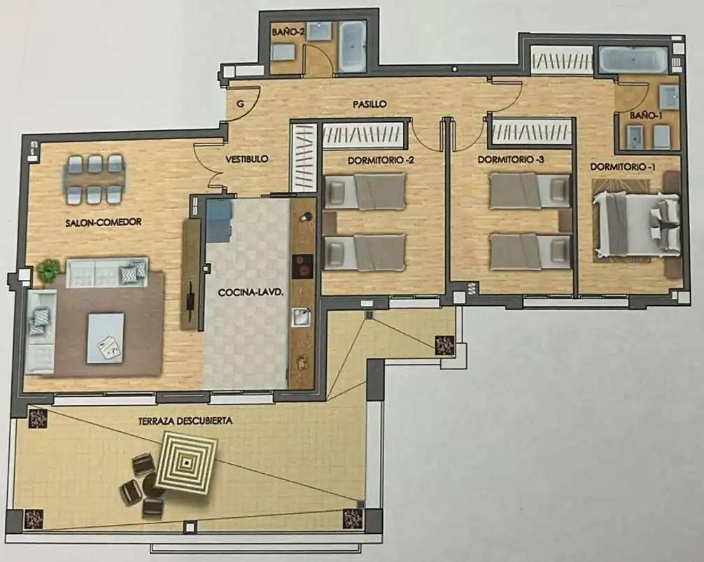 Attic for sale in Málaga  with Terrace, Storage room and Community pool
