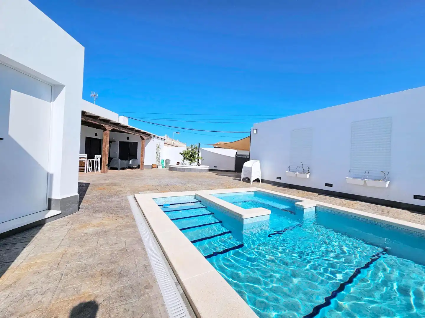 Piscina de Casa o chalet en venta en Cartagena con Terraza, Piscina y Amueblado