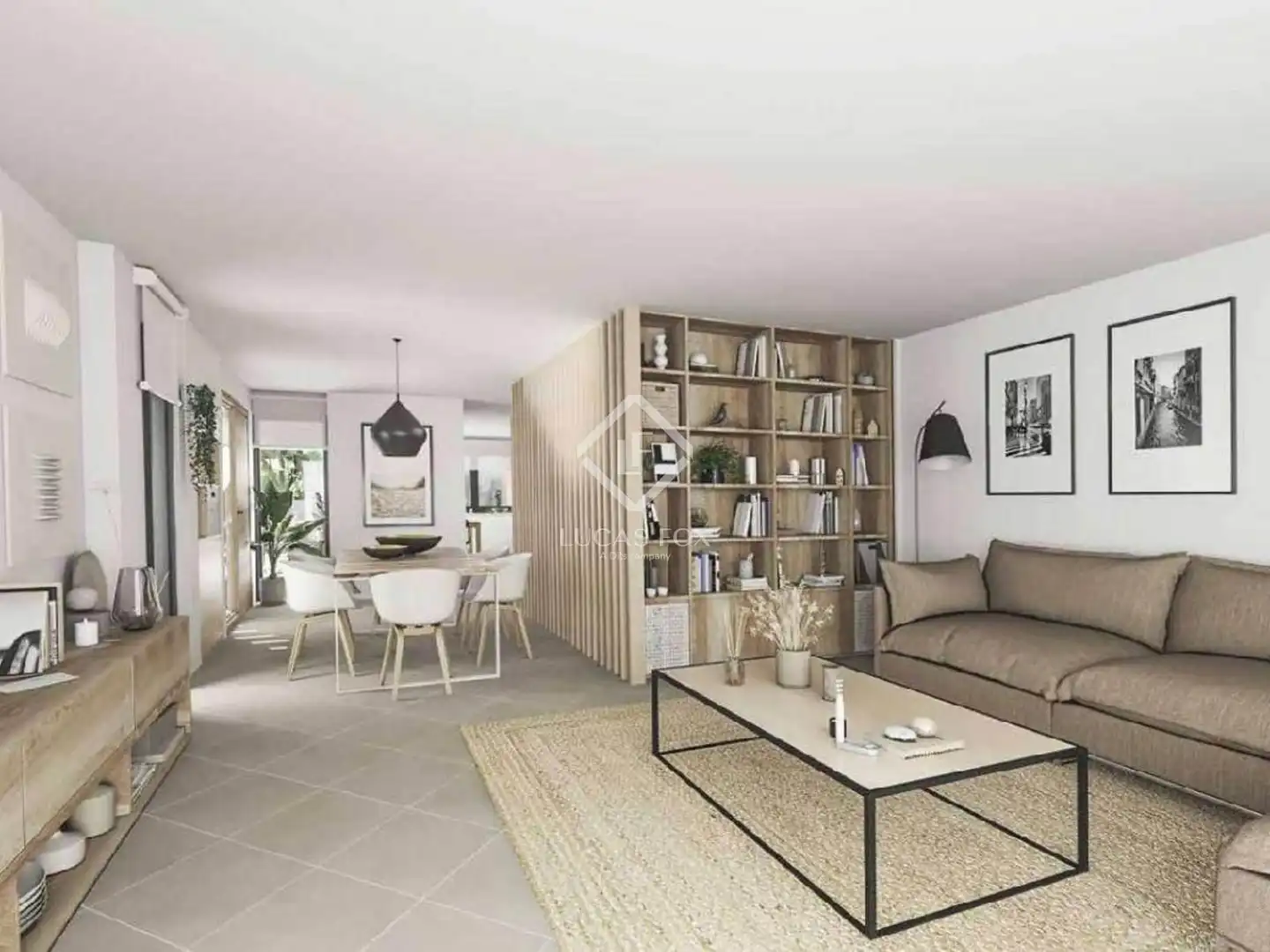 Sala d'estar de Casa o xalet en venda en Ciutadella de Menorca amb Aire condicionat, Jardí privat i Terrassa