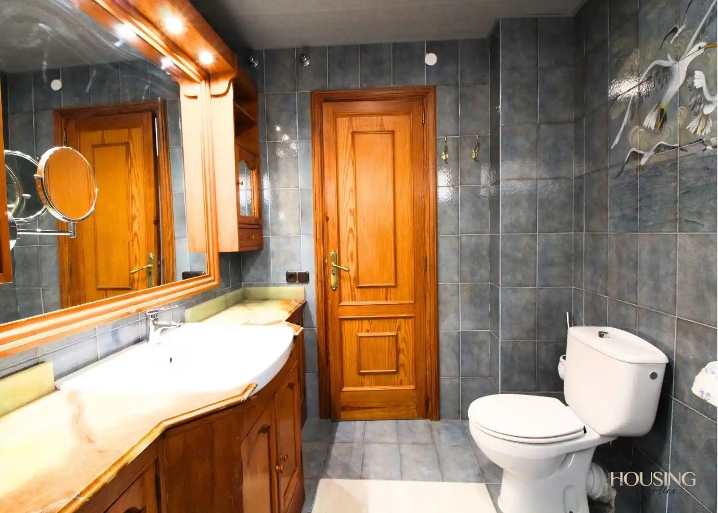 Badezimmer von Wohnung zur Miete in  Palma de Mallorca mit Klimaanlage und Balkon