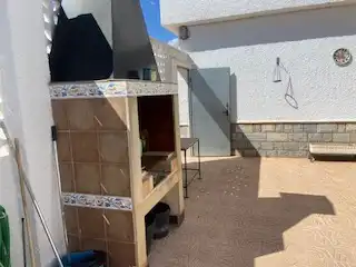 Terraza de Finca rústica en venta en Fuente Álamo de Murcia con Calefacción, Jardín privado y Trastero