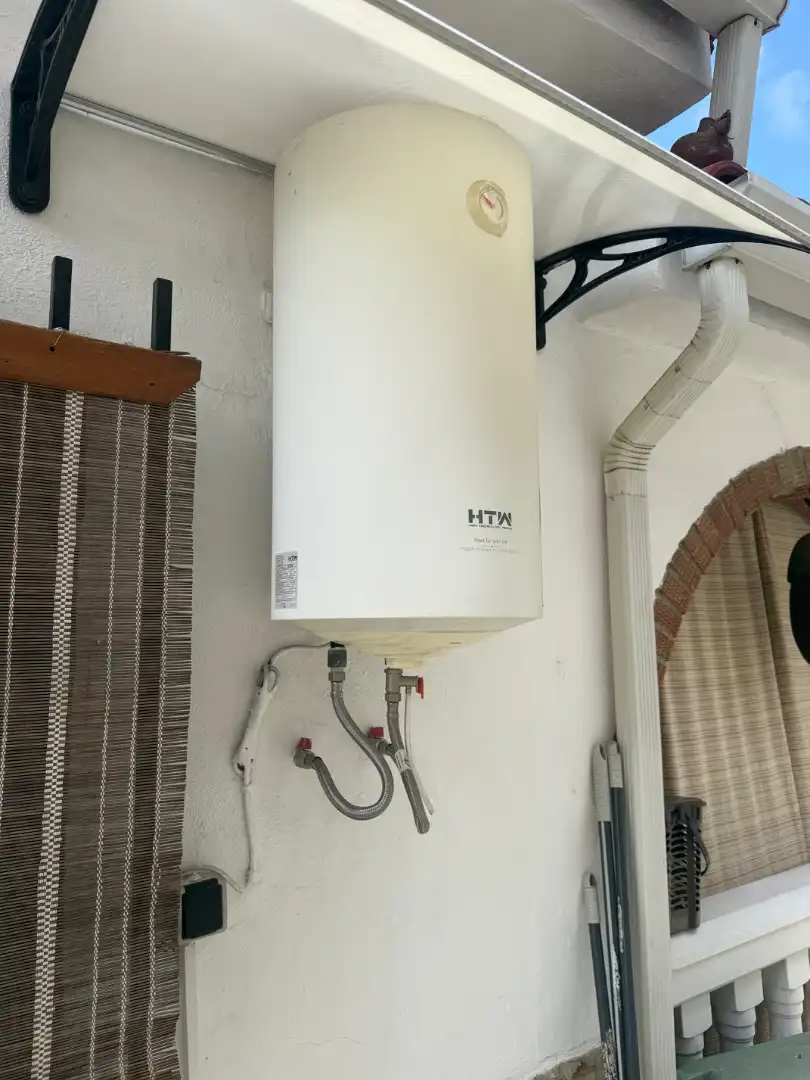 Terraza de Finca rústica en venta en Badajoz con Aire acondicionado, Calefacción y Jardín privado