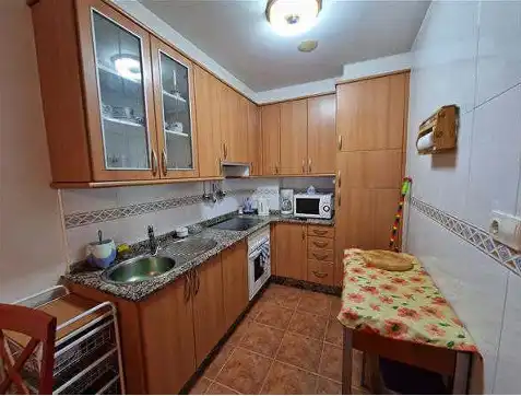 Küche von Wohnungen zur Miete in Sada (A Coruña) mit Heizung, Parkett und Möbliert