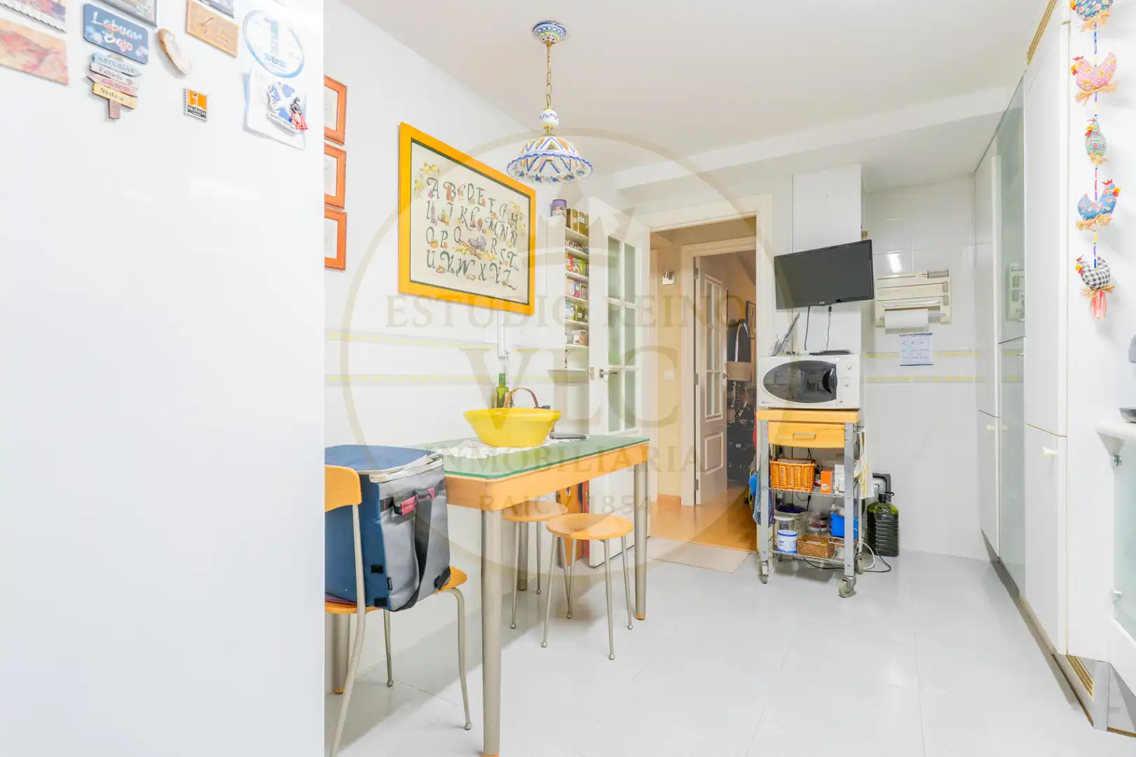 Cuina de Apartament en venda en Valencia amb Aire condicionat, Calefacció i Parquet