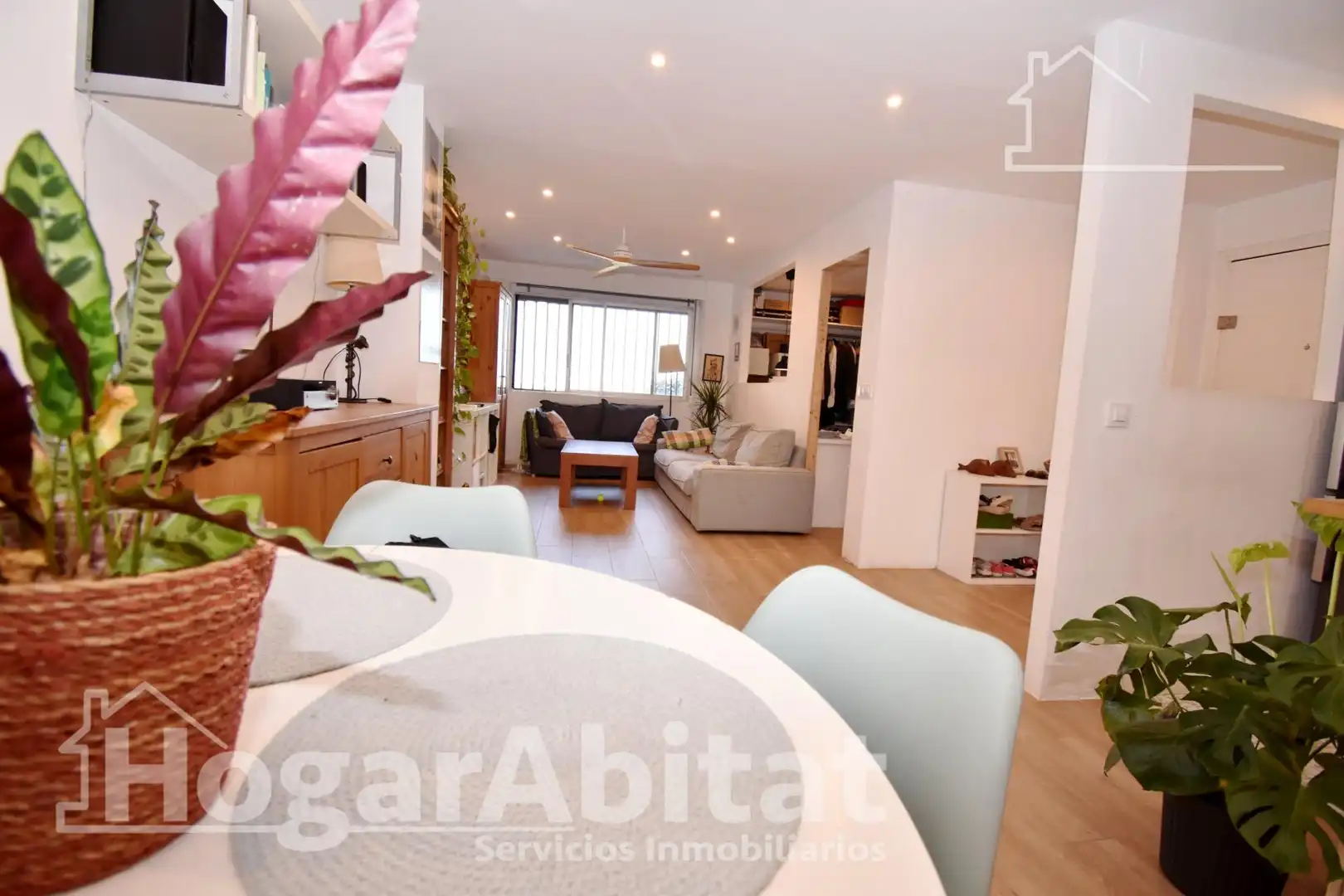 Sala de estar de Planta baja en venta en Burjassot con Aire acondicionado, Calefacción y Terraza