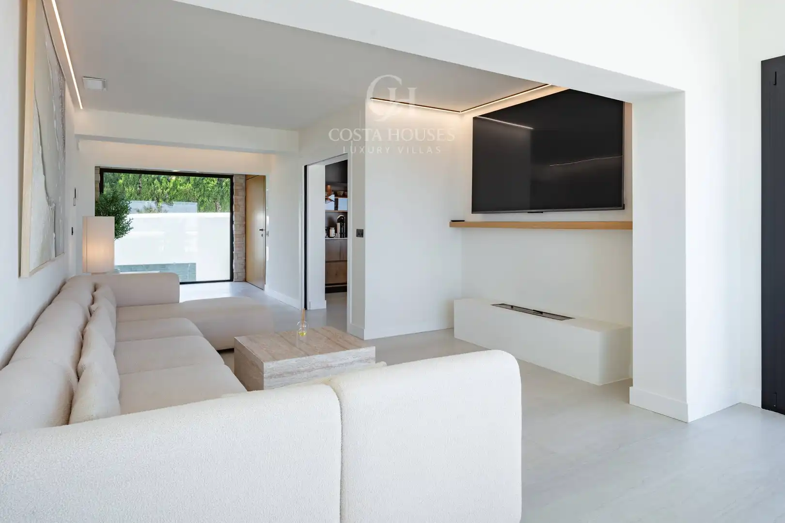 Living room of Houses for sale in Jávea / Xàbia  with Air Conditioner, Heating and Private garden
