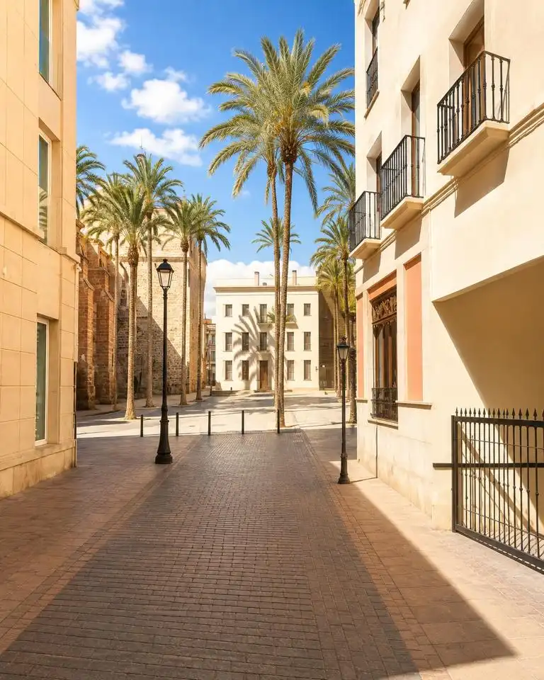 Außenansicht von Wohnung zur Miete in Almería mit Klimaanlage und Möbliert