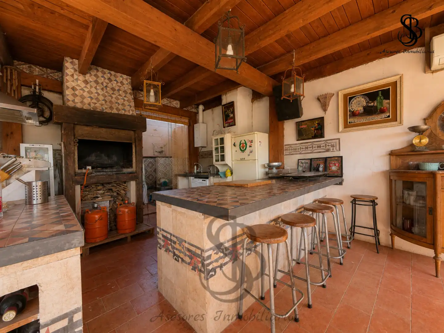 Cocina de Ático en venta en San Vicente del Raspeig / Sant Vicent del Raspeig con Aire acondicionado, Calefacción y Parquet