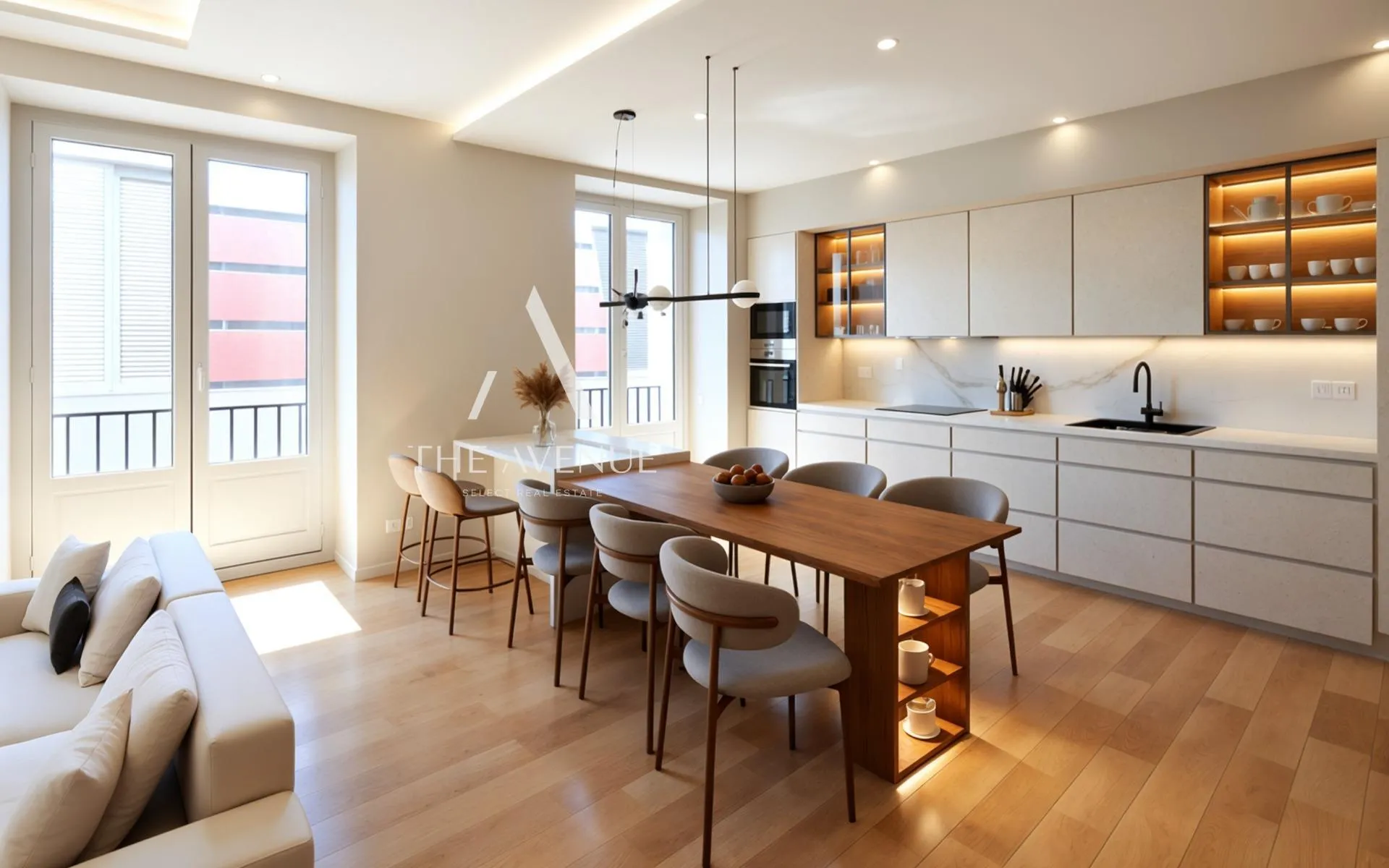 Comedor de Ático en venta en  Madrid Capital con Aire acondicionado