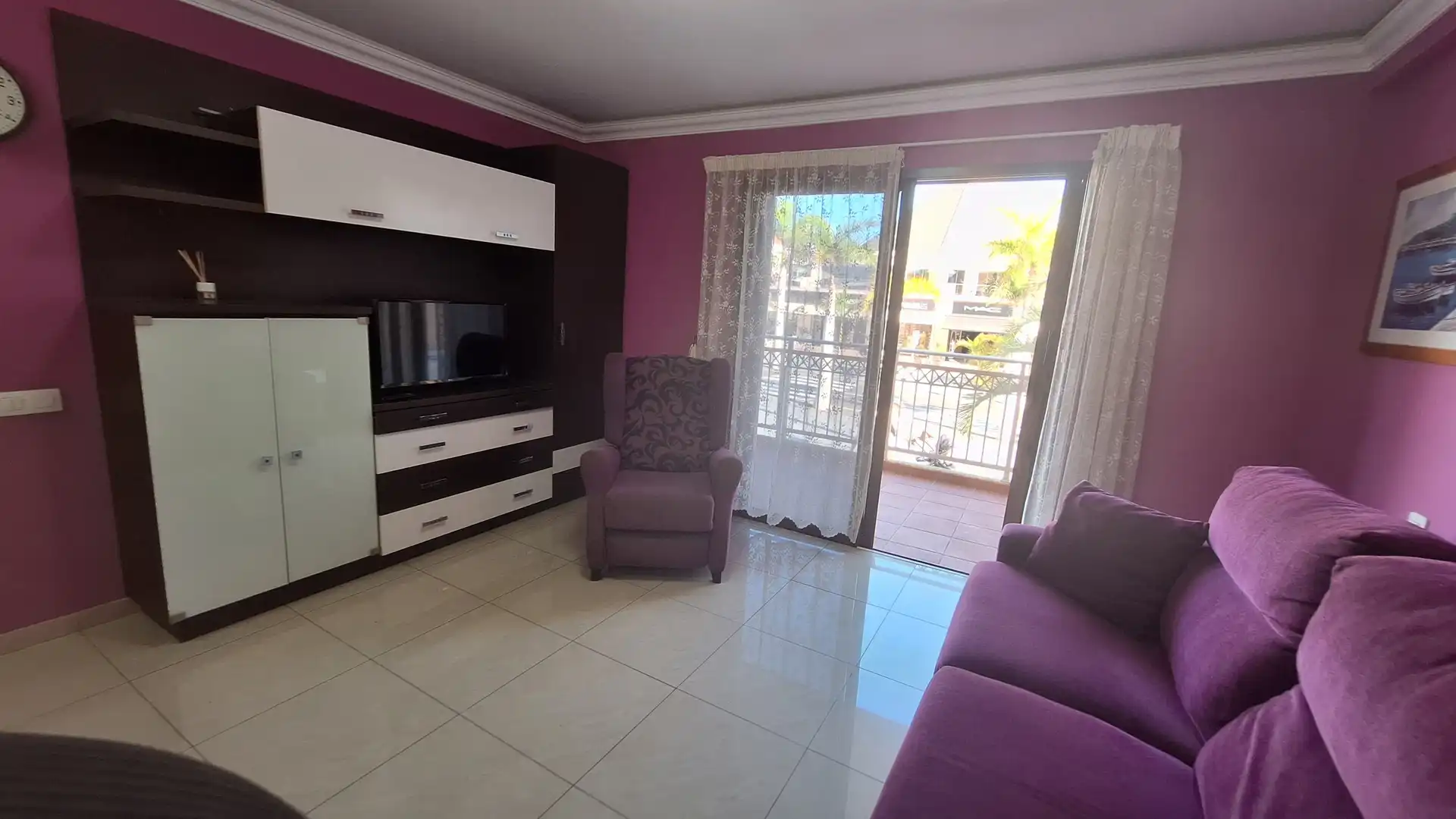 Sala de estar de Piso en venta en Arona con Aire acondicionado, Jardín privado y Terraza