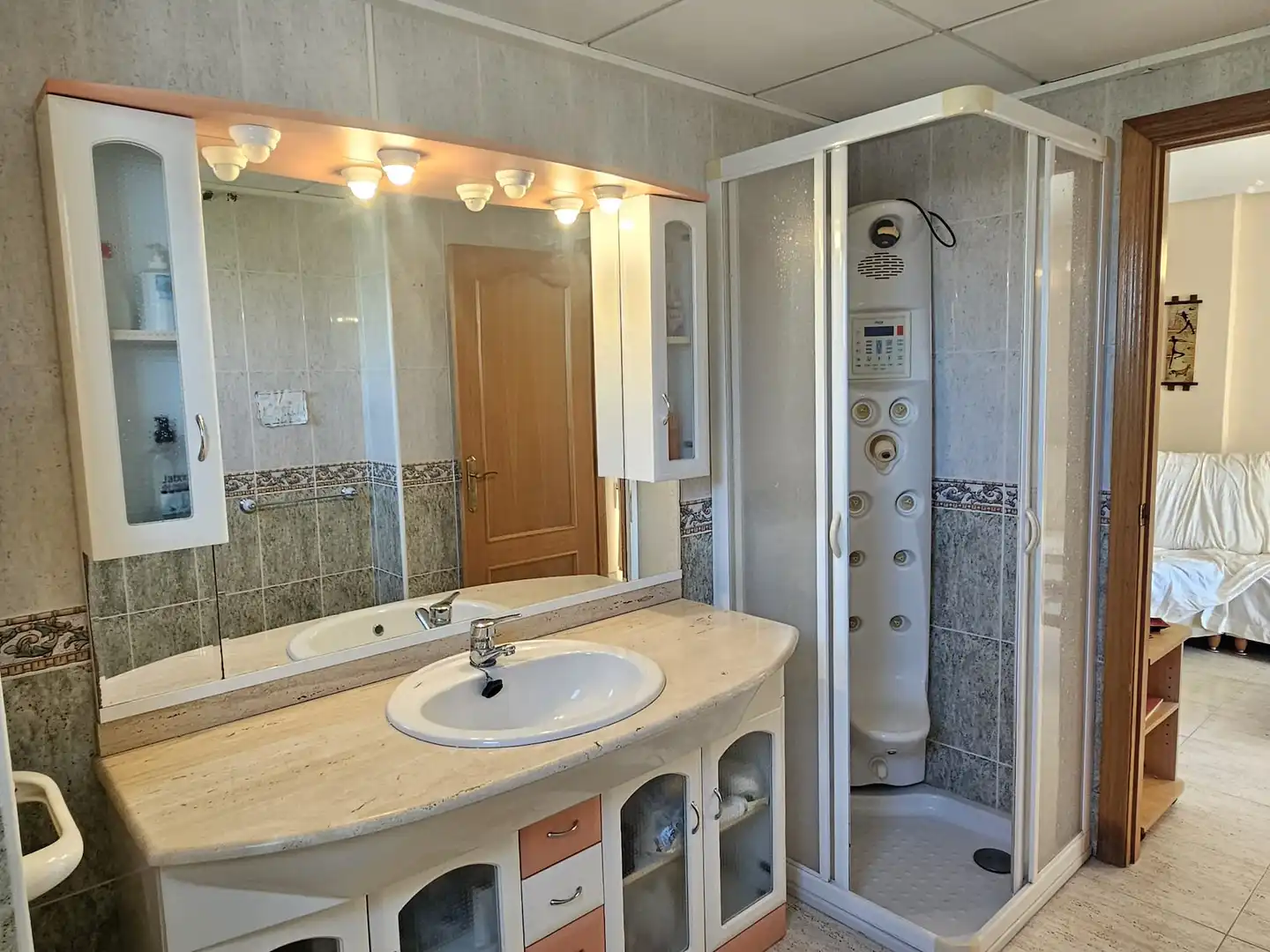 Bathroom of Flat for sale in Santa Pola  with Air Conditioner, Heating and Terrace