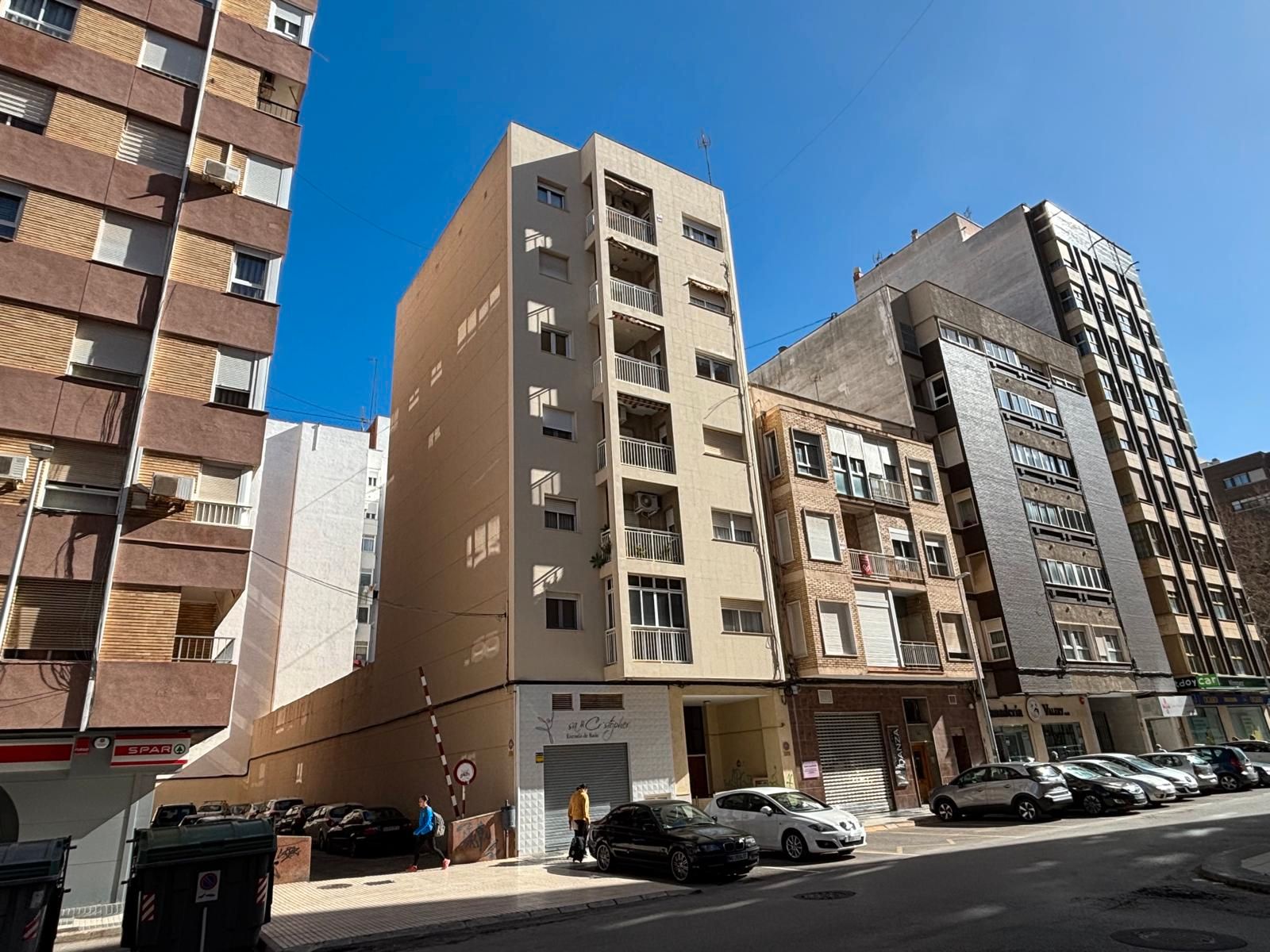 Exterior view of Flat for sale in Cartagena  with Parquet flooring, Furnished and Balcony