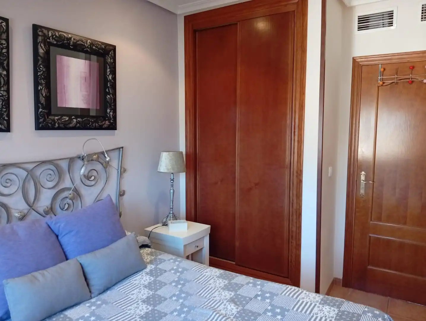 Bedroom of Detached homes for sale in Vera  with Air Conditioner, Private garden and Terrace