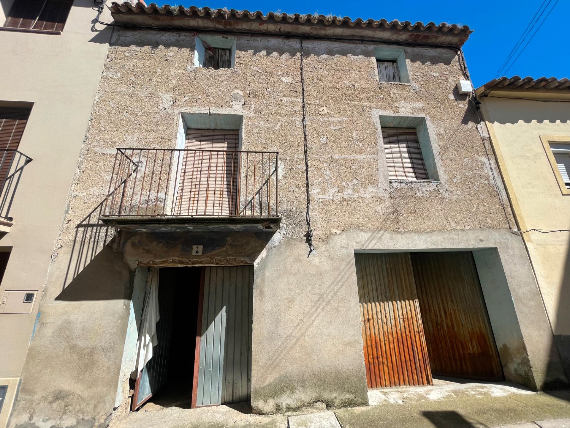 Exterior view of House or chalet for sale in Os de Balaguer  with Balcony
