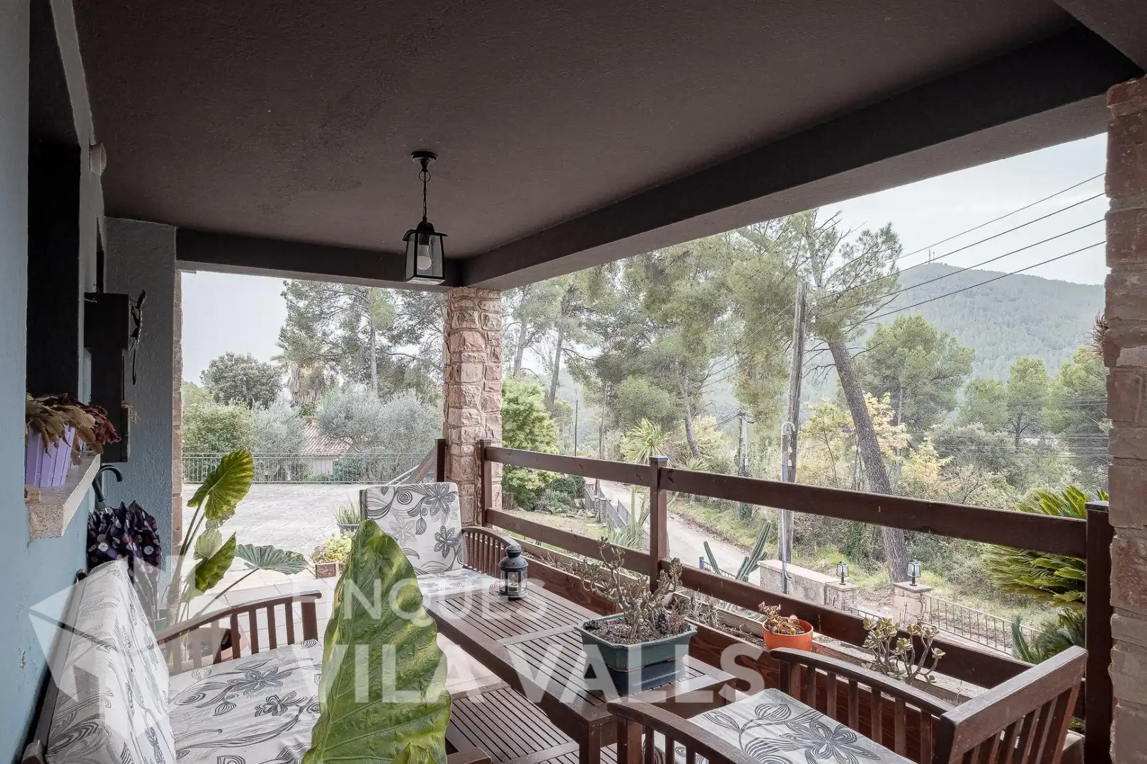 Terrassa de Casa o xalet en venda en Bigues i Riells del Fai amb Jardí privat, Terrassa i Traster