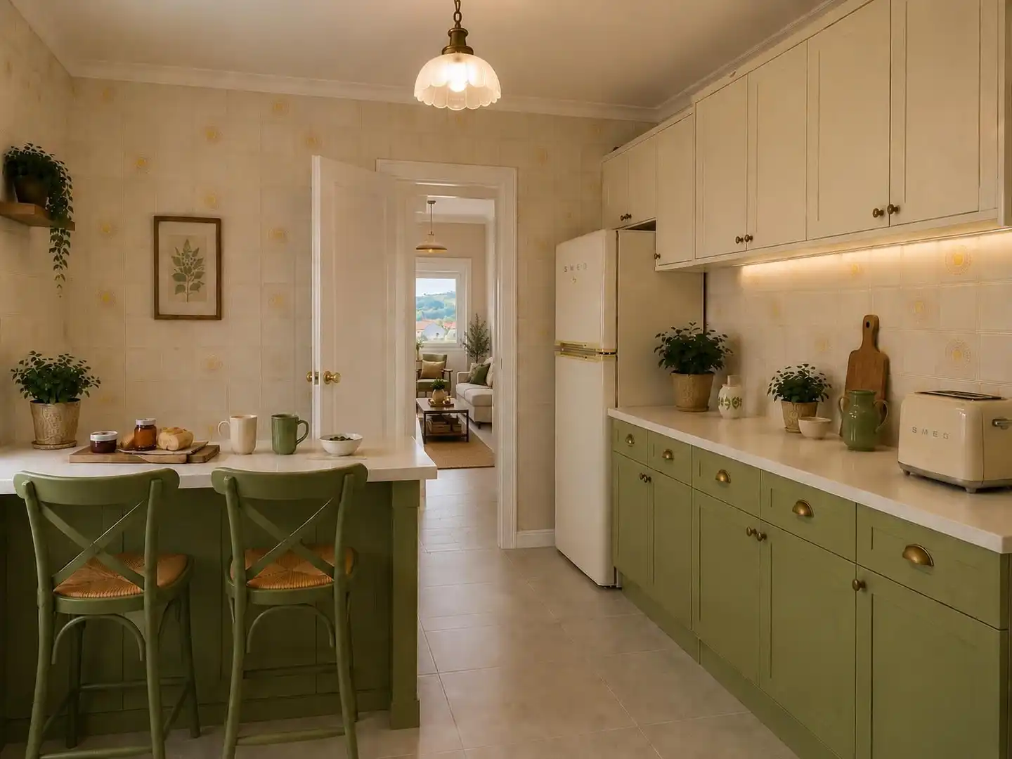 Kitchen of Flat for sale in Jarandilla de la Vera  with Air Conditioner and Terrace