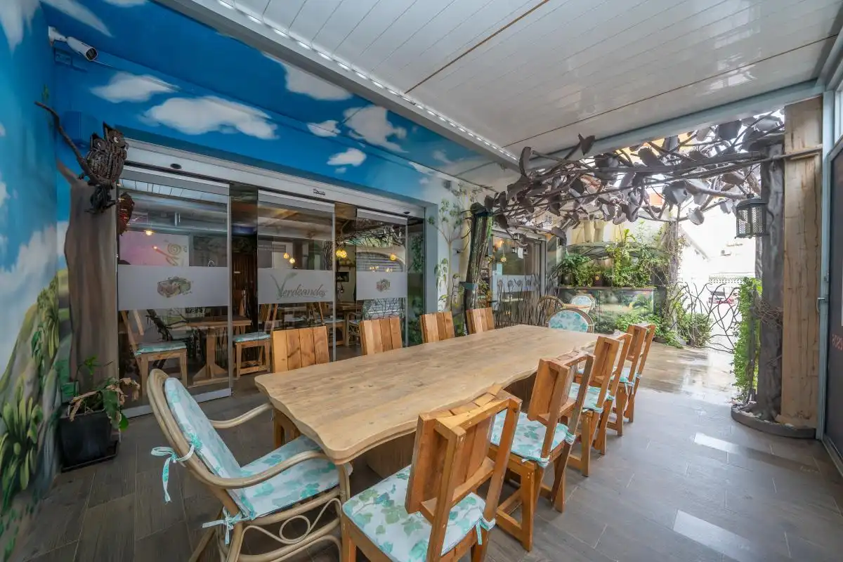 Terrasse von Geschaftsraum zum Verkauf in Dénia mit Heizung
