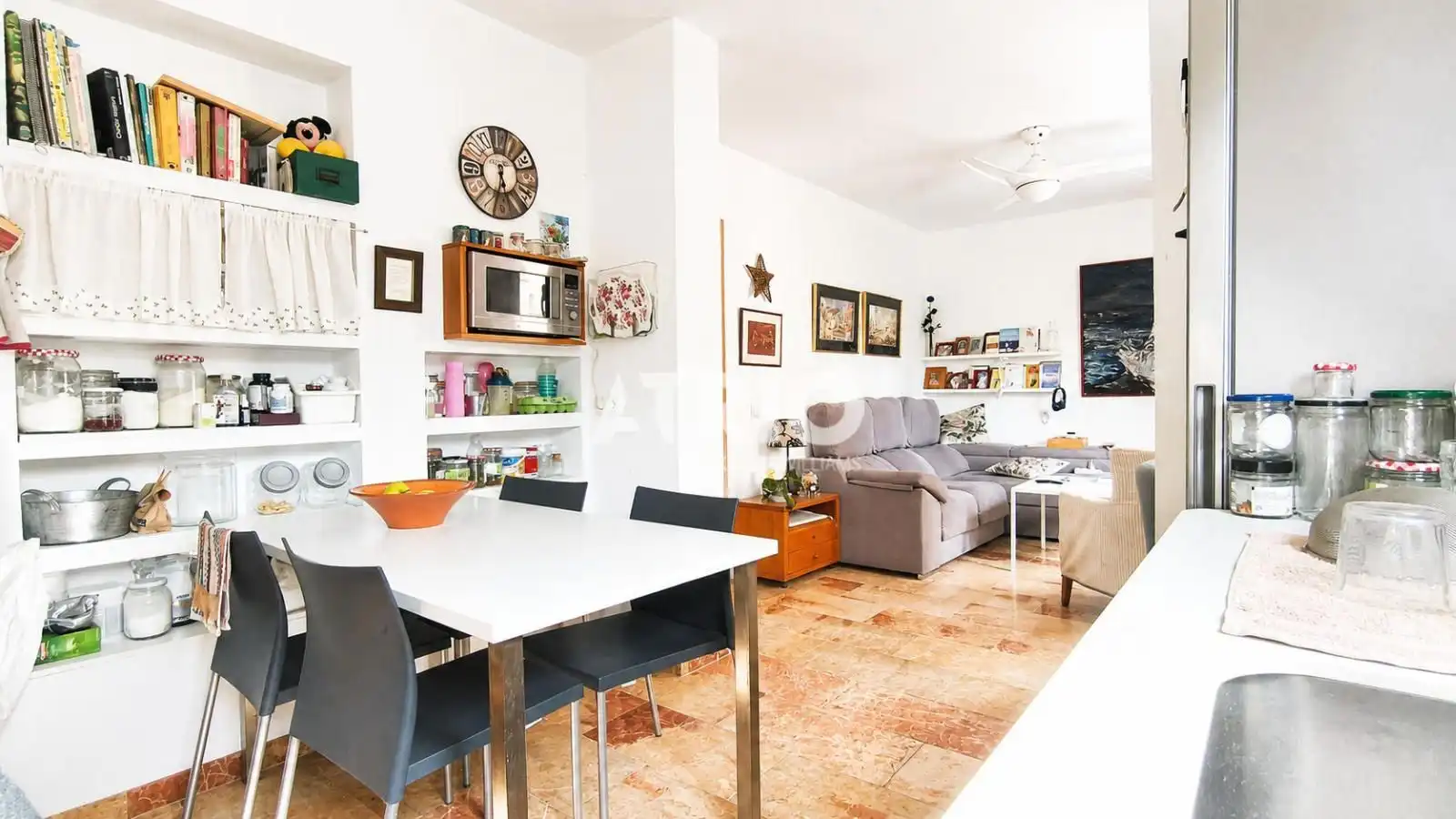 Sala d'estar de Casa o xalet en venda en  Palma de Mallorca amb Aire condicionat i Terrassa