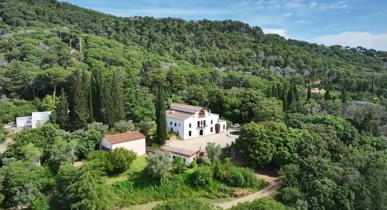Vista exterior de Finca rústica en venta en Argentona con Jardín privado