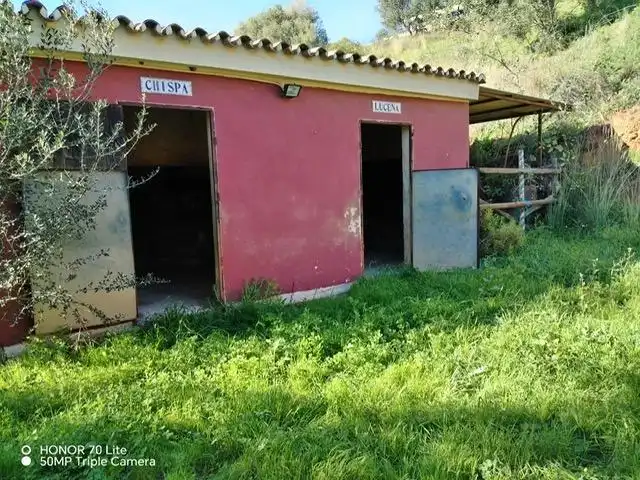 Vista exterior de Finca rústica en venta en Mijas con Calefacción, Jardín privado y Terraza