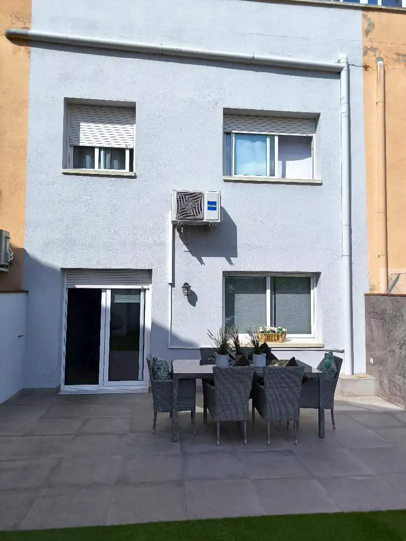 Terraza de Casa adosada en venta en Lliçà d'Amunt con Aire acondicionado, Calefacción y Jardín privado