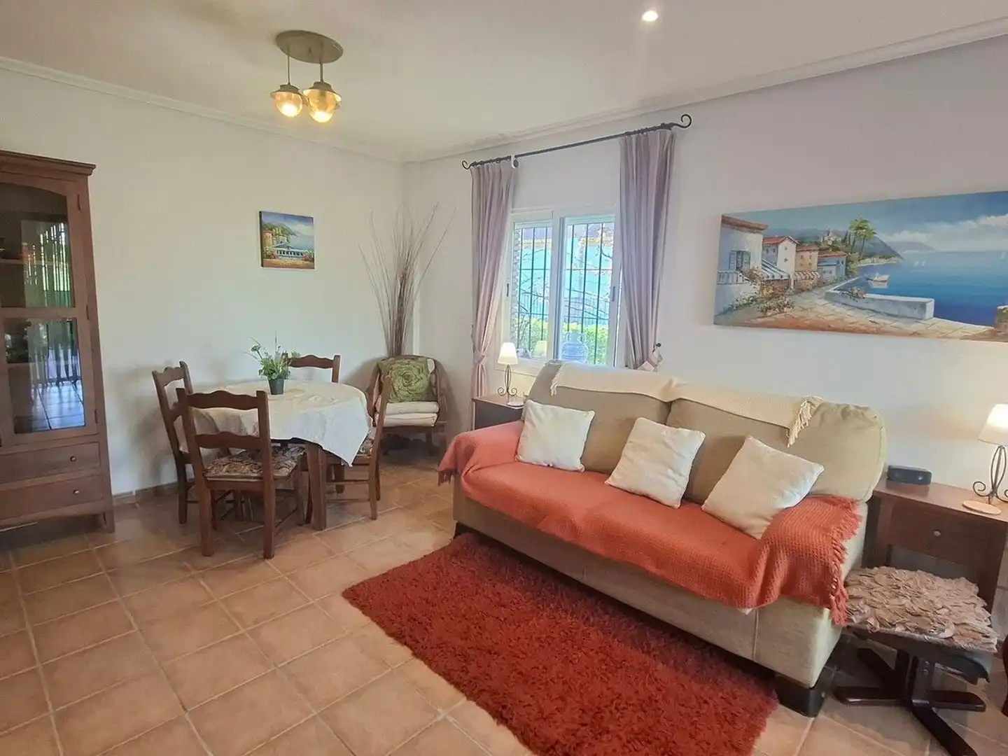 Living room of Detached homes for sale in Vera  with Air Conditioner, Terrace and Storage room