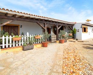 Exterior view of House or chalet for sale in El Rosario  with Private garden and Alarm