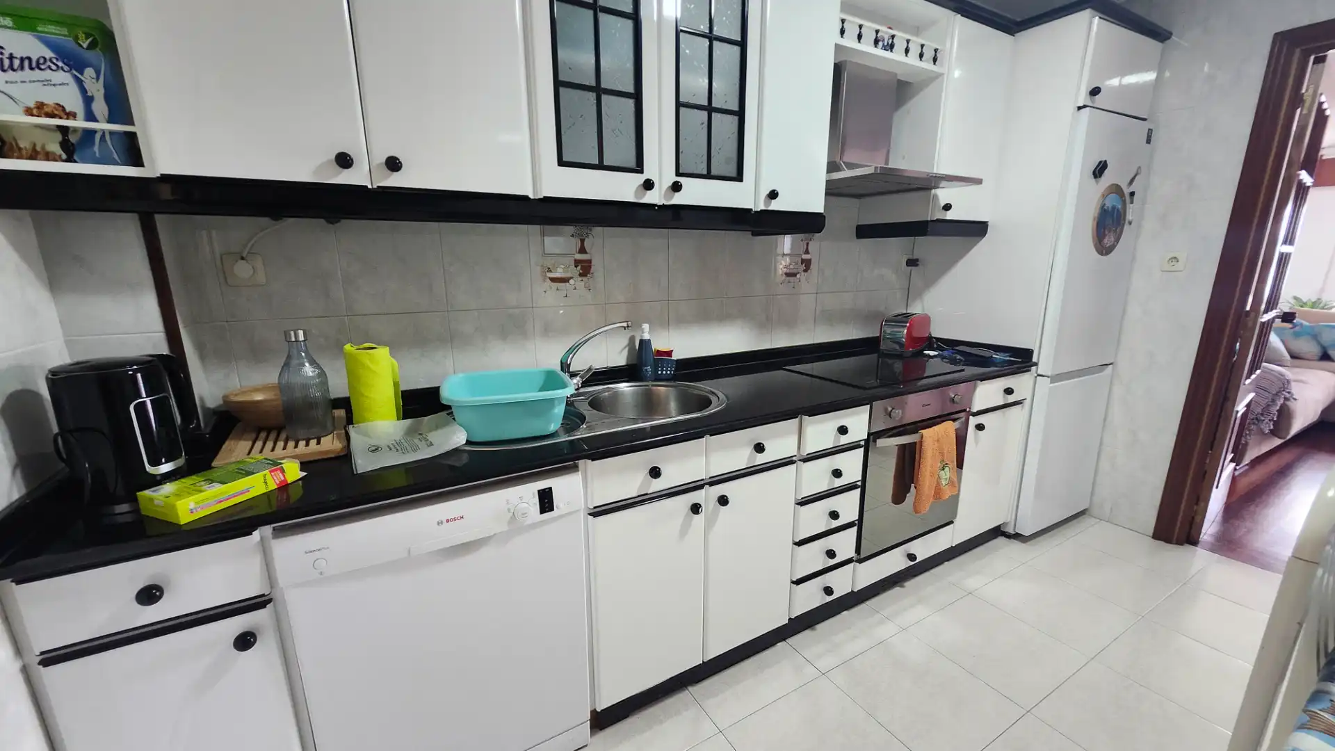 Kitchen of Flat for sale in Miño  with Heating