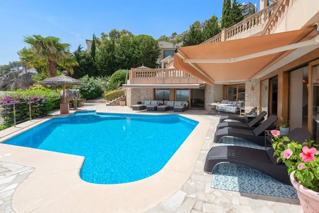 Jardín de Casa o chalet en venta en Pollença con Aire acondicionado, Calefacción y Jardín privado