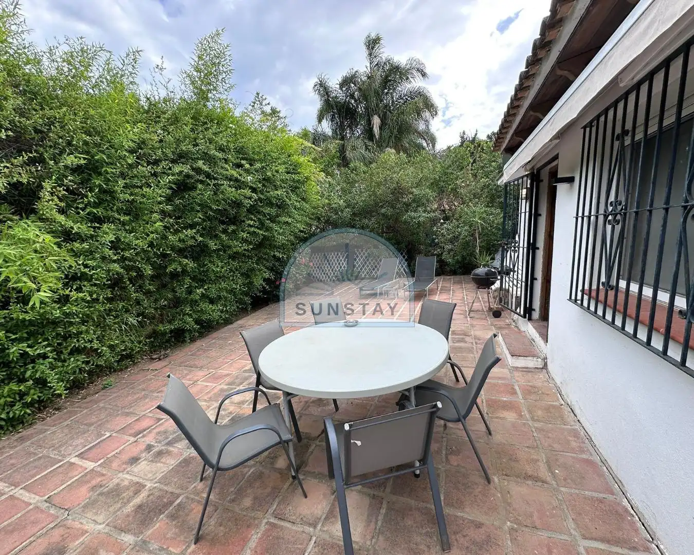 Terrace of Apartments for rent in Torremolinos  with Air Conditioner, Private garden and Terrace