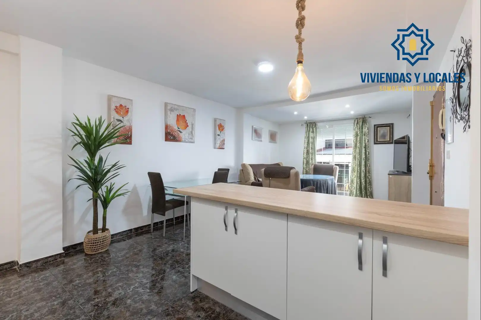 Cocina de Piso en venta en Granada con Aire acondicionado, Terraza y Balcón