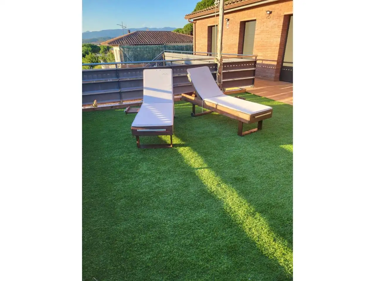 Terraza de Casa o chalet en venta en La Roca del Vallès con Aire acondicionado, Calefacción y Jardín privado