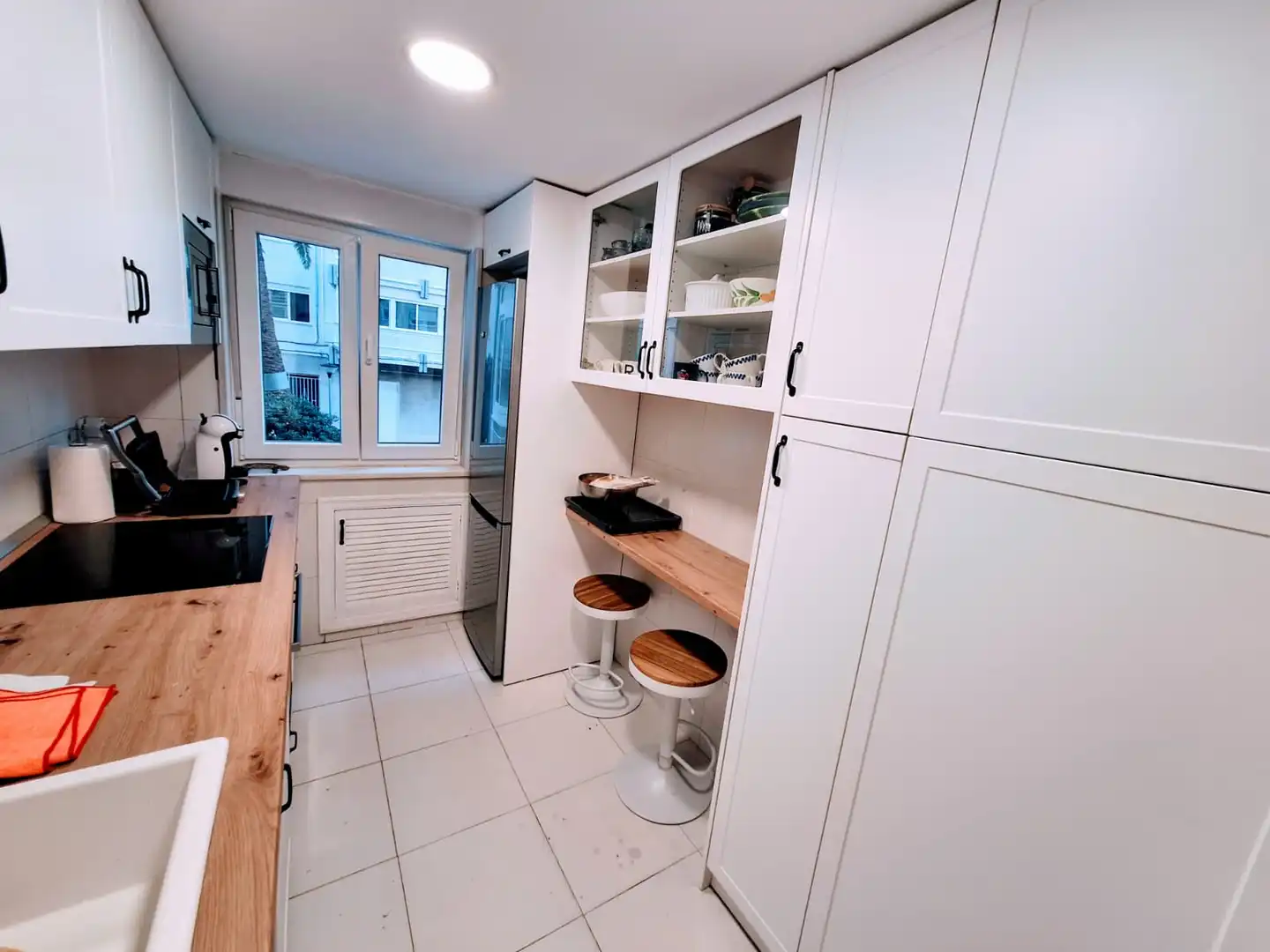 Cuina de Apartament en venda en Benicasim / Benicàssim amb Jardí privat, Terrassa i Moblat