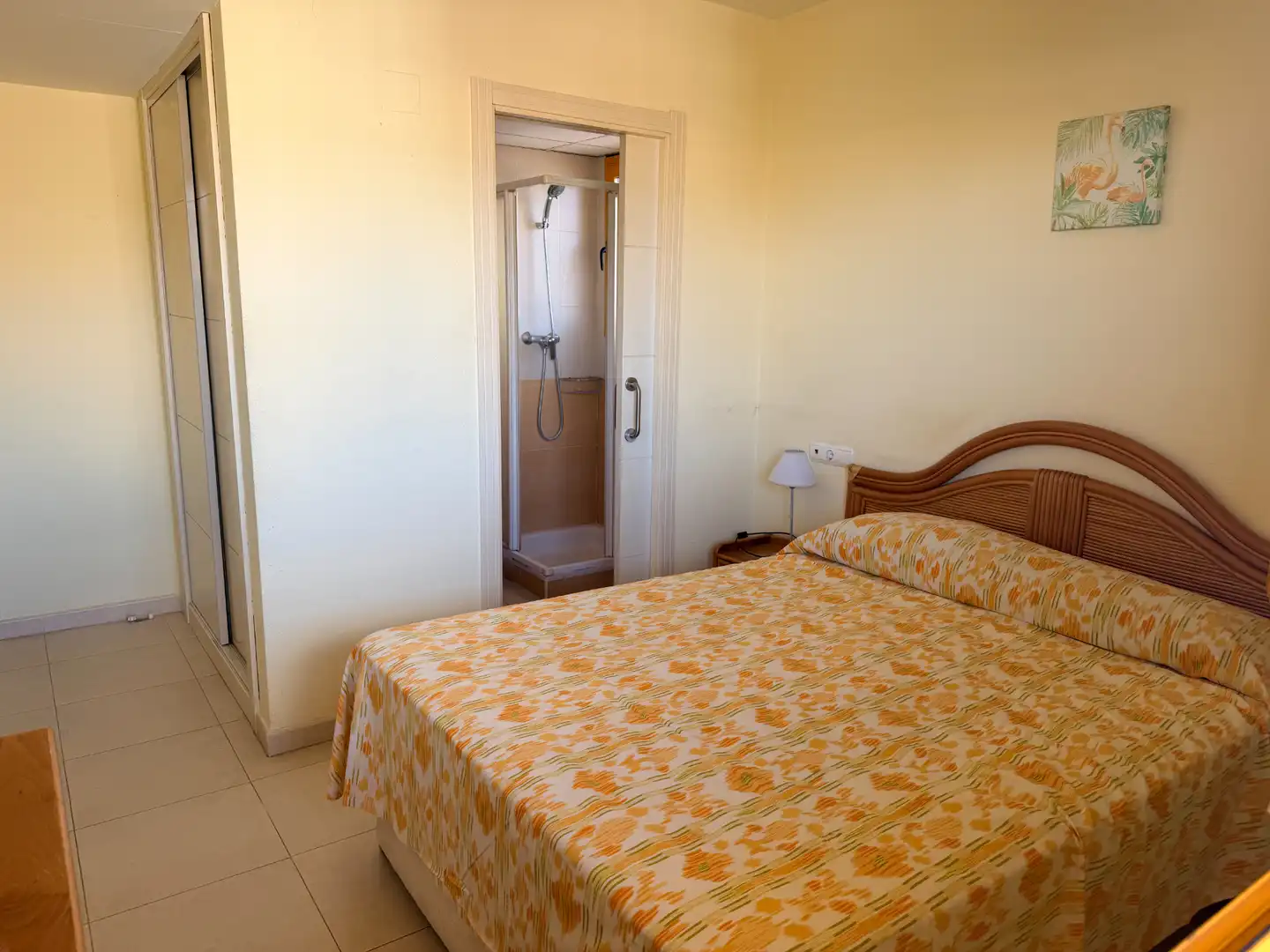Habitación de Apartamento en venta en Calpe / Calp con Aire acondicionado, Terraza y Amueblado