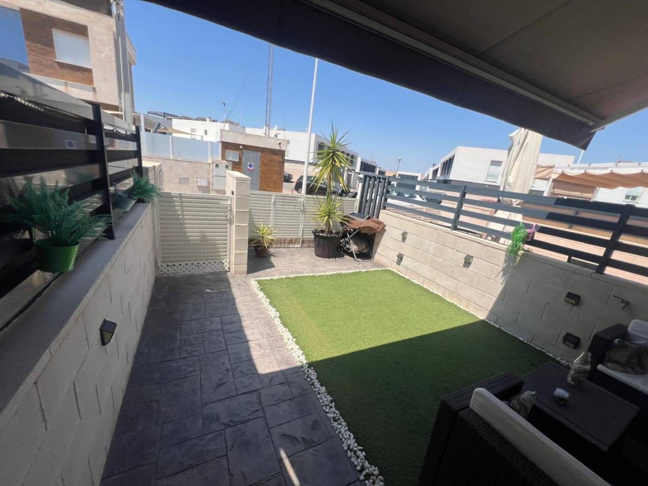 Terrassa de Casa o xalet en venda en Santa Pola amb Aire condicionat, Calefacció i Jardí privat