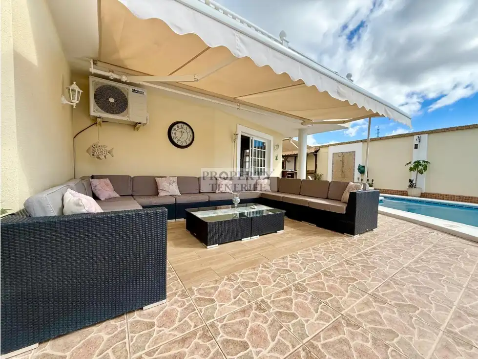 Terraza de Casa o chalet en venta en Arona con Terraza, Piscina y Amueblado