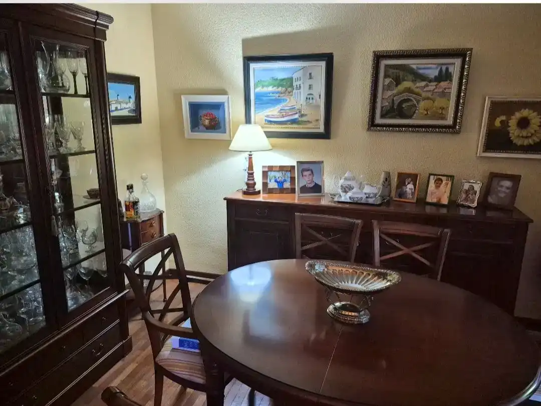 Dining room of Detached homes for sale in Ciudad Real  with Private garden and Parquet flooring