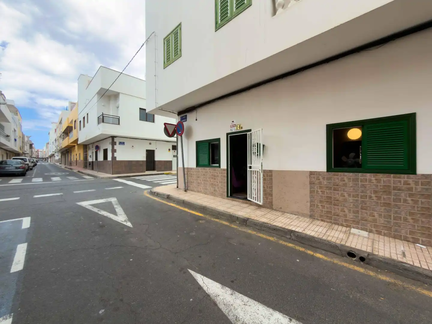Vista exterior de Planta baja en venta en Arona