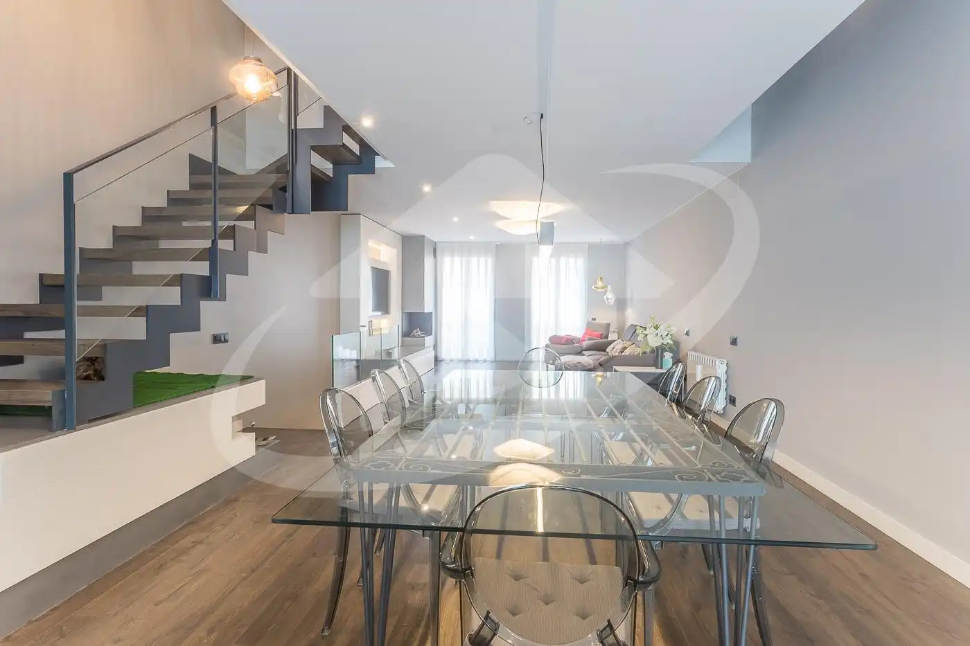 Dining room of Houses for sale in Sabadell  with Heating, Private garden and Parquet flooring