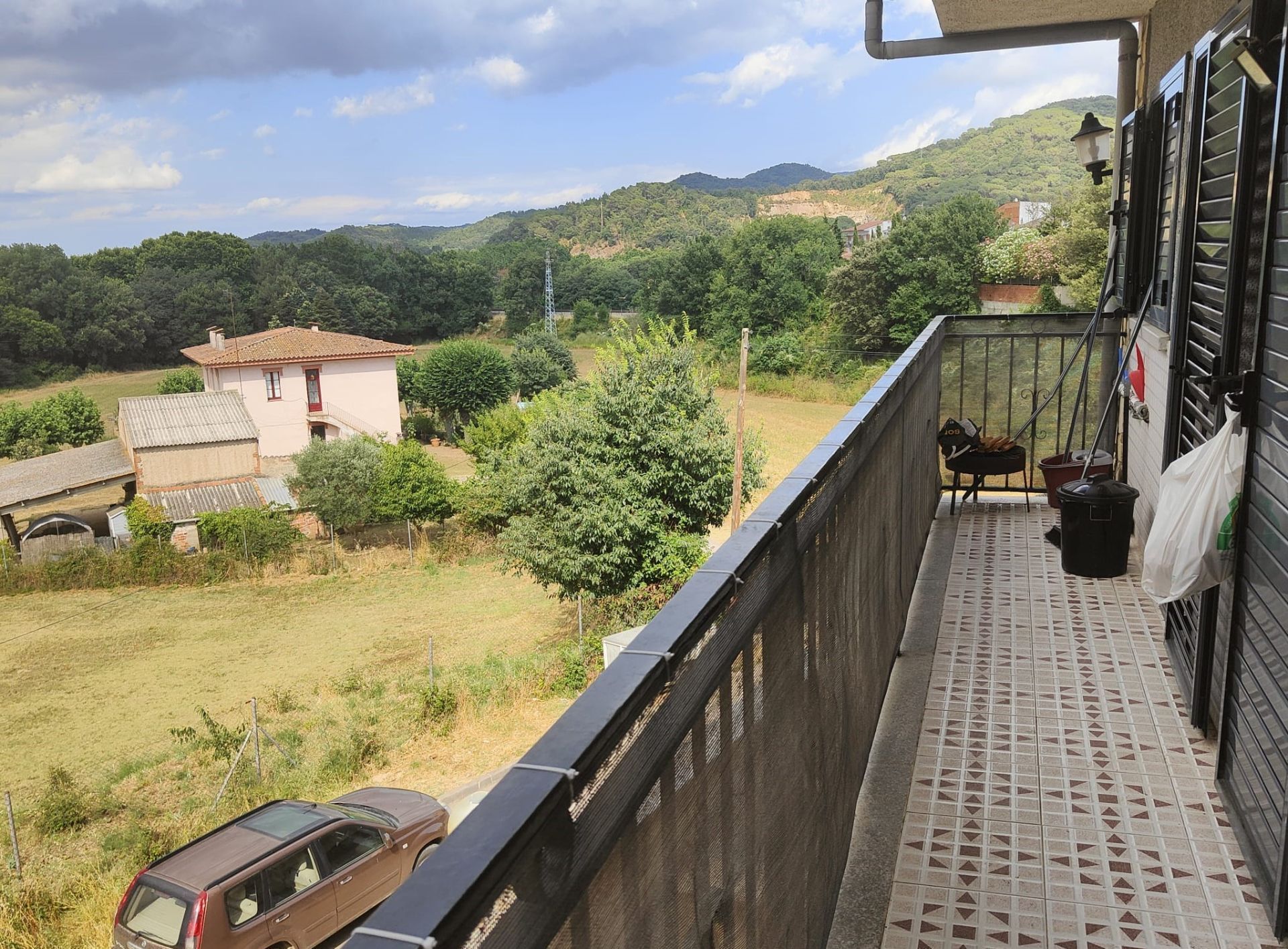 Terrace of Flat for sale in Santa Maria de Palautordera  with Heating and Storage room