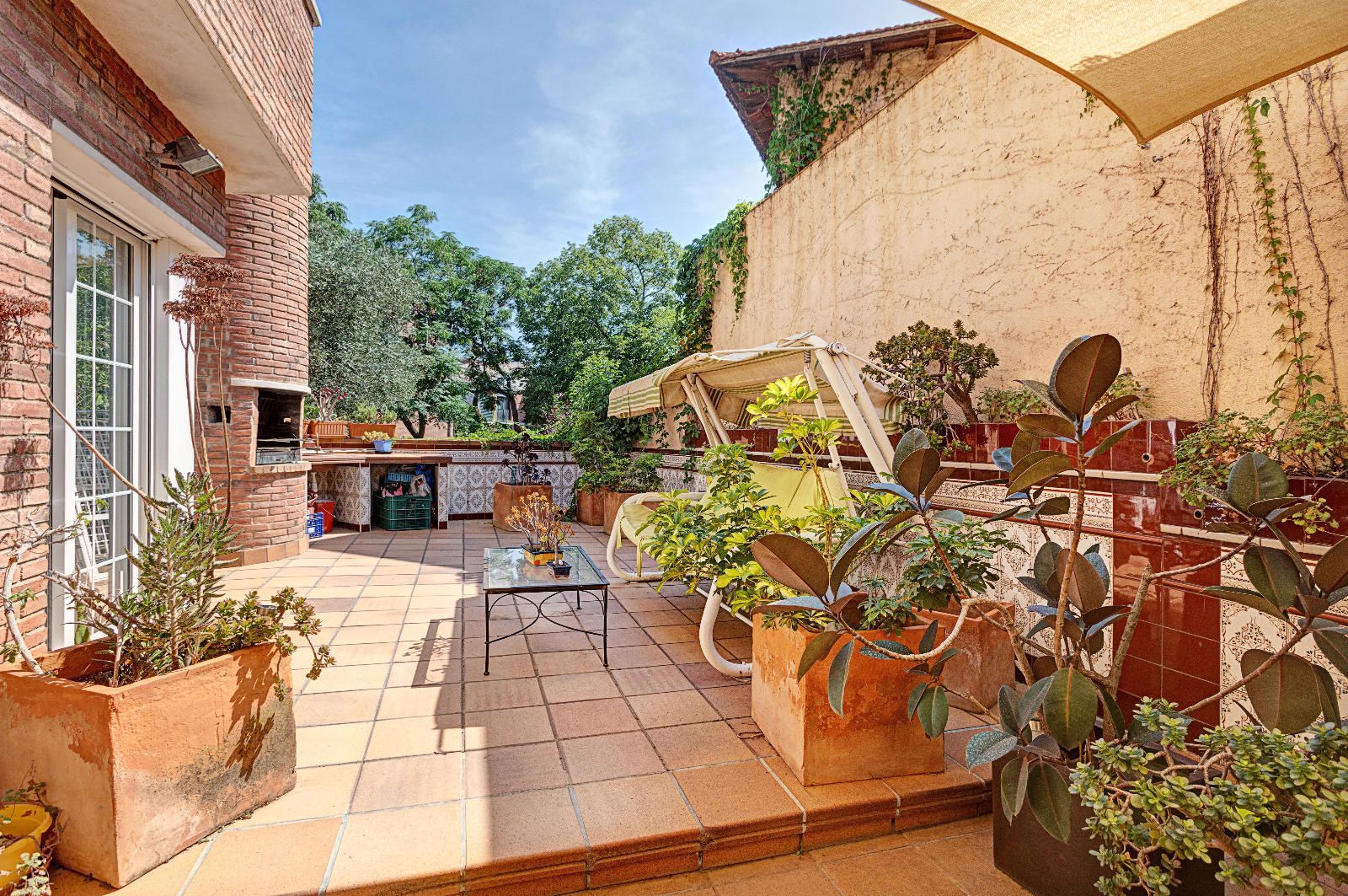 Terrace of Single-family semi-detached for sale in Cerdanyola del Vallès  with Air Conditioner and Terrace