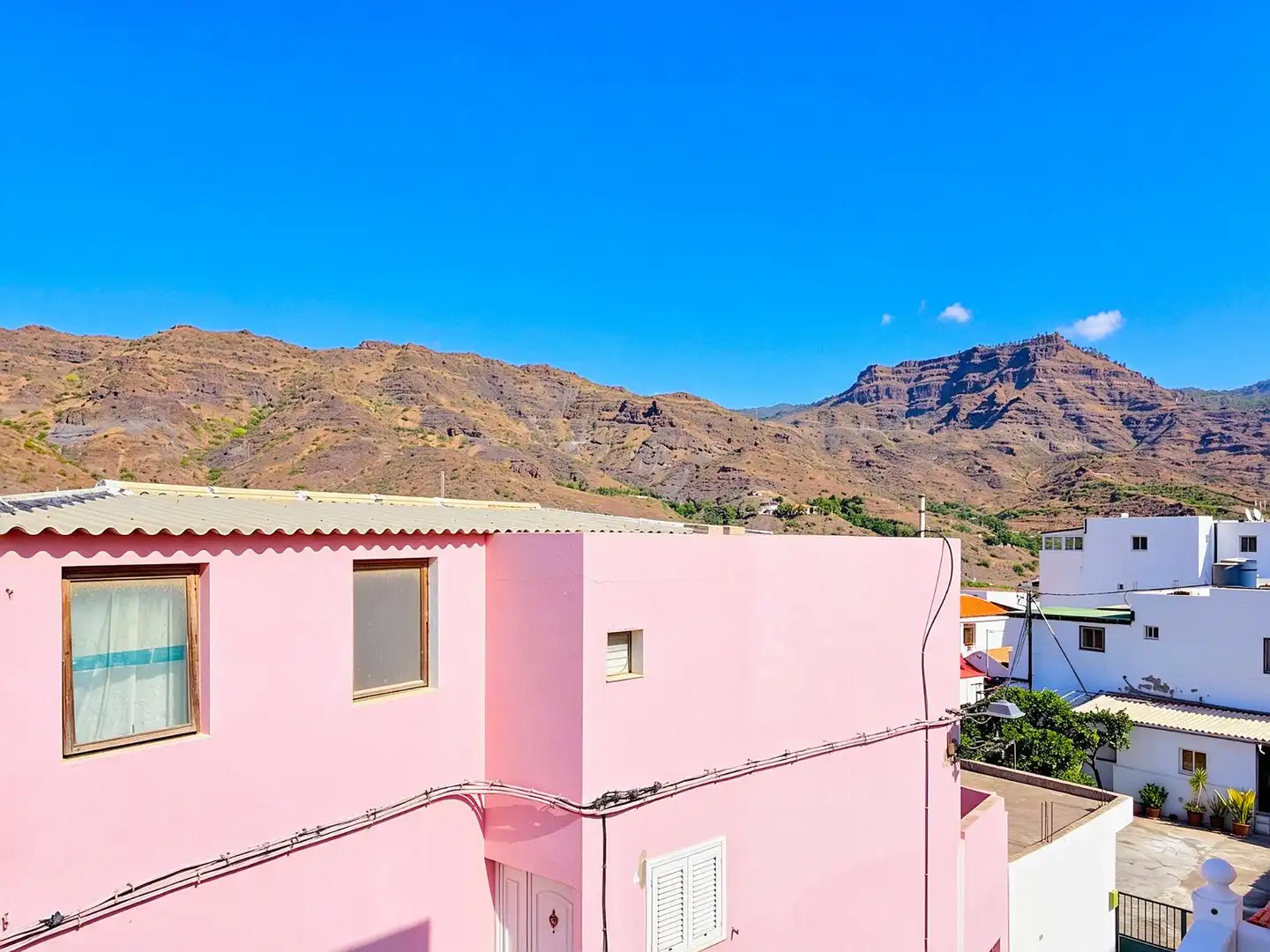 Vista exterior de Piso en venta en Mogán pueblo