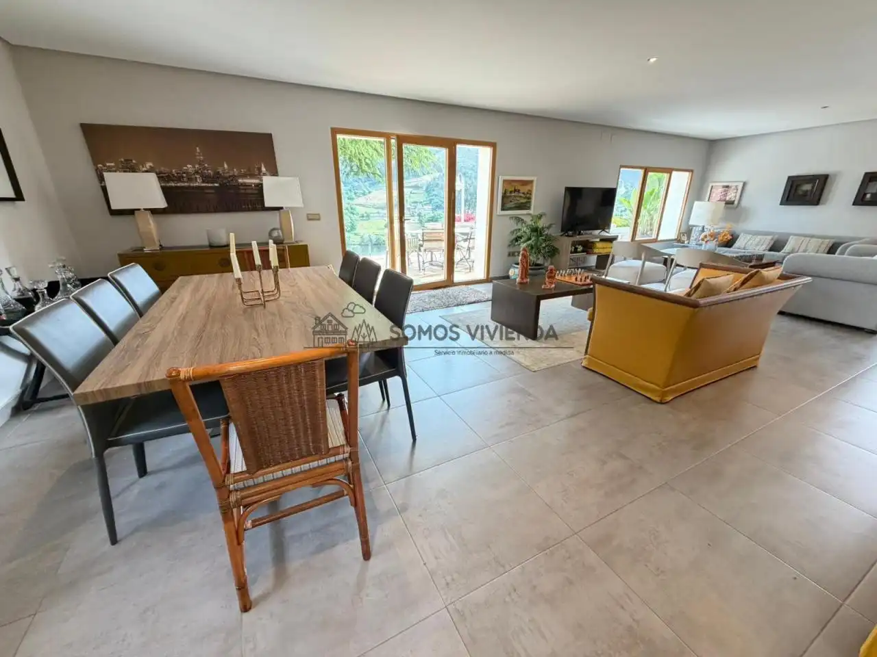 Sala de estar de Casa o chalet en venta en Ourense Capital  con Calefacción, Jardín privado y Terraza
