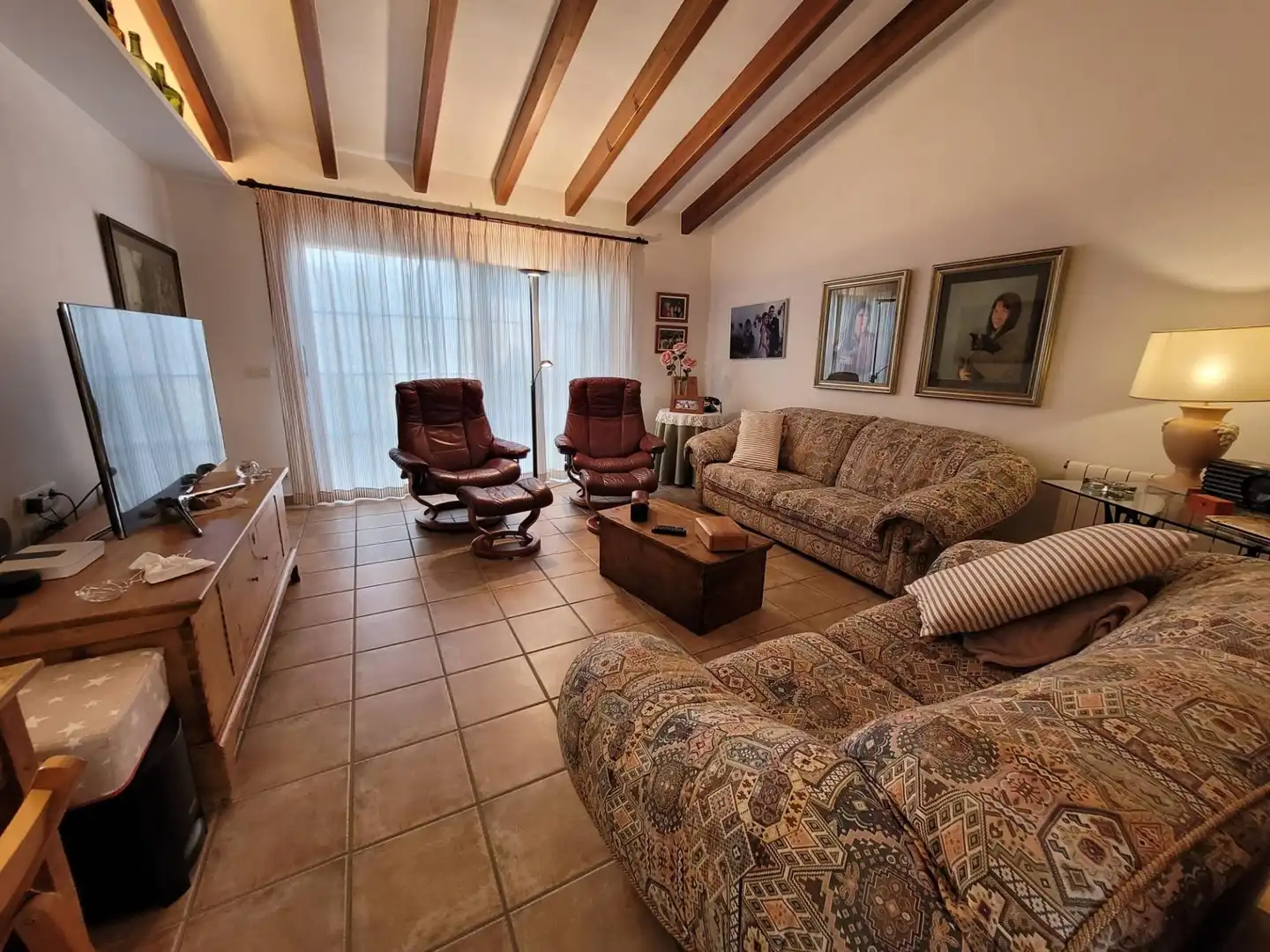 Sala d'estar de Finca rústica en venda en Maó - Mahón amb Aire condicionat, Calefacció i Terrassa