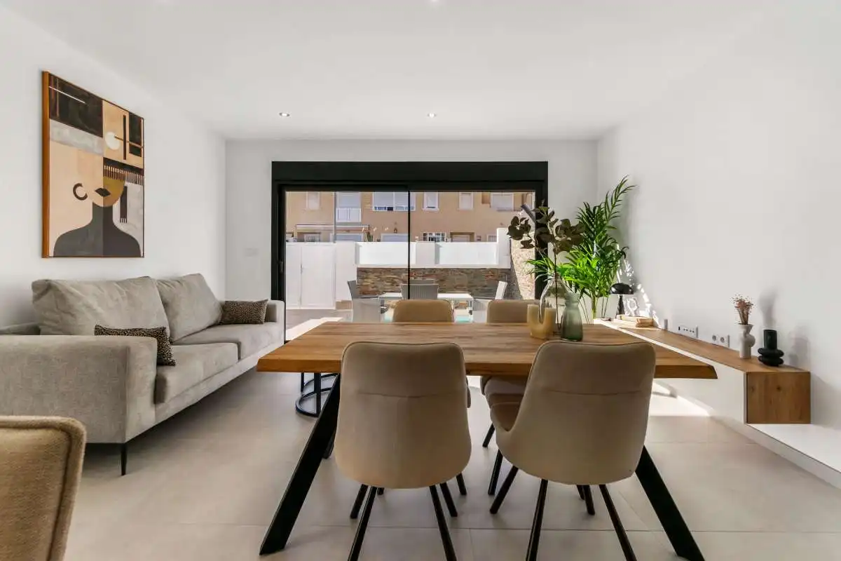 Sala de estar de Casa adosada en venta en San Pedro del Pinatar