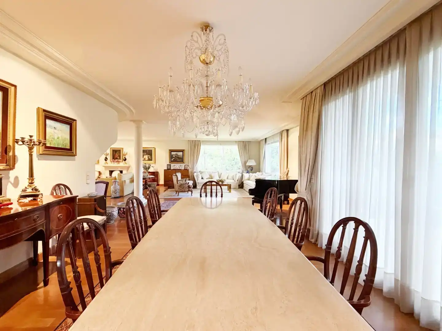 Comedor de Piso en venta en Ciudalcampo con Aire acondicionado, Calefacción y Jardín privado